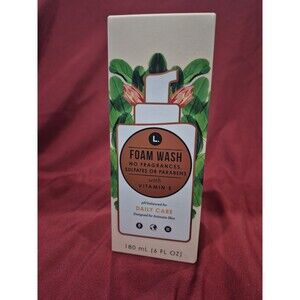 New L. Foam Wash For Intimate Skin pH Balanced For Daily Care Vitamin E 6 Fl Oz